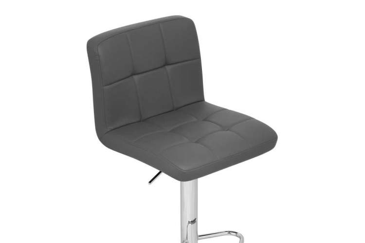 Барный стул Paskal gray / chrome-4