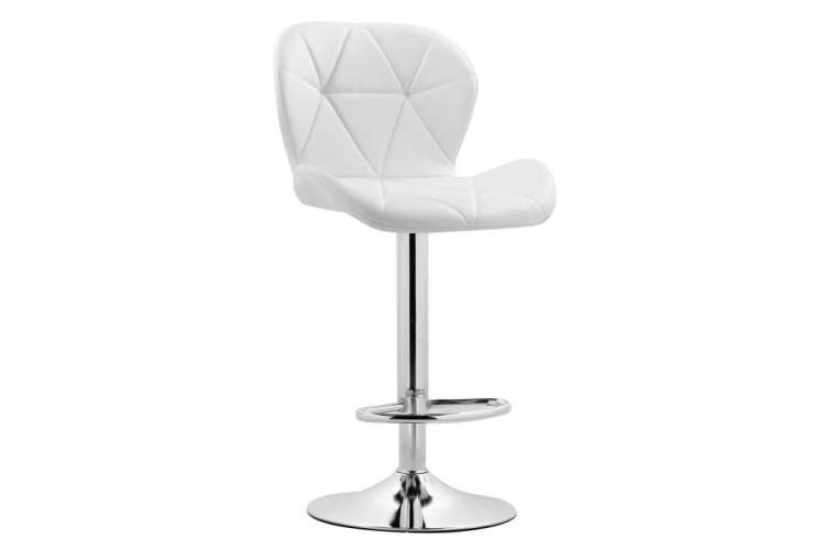 Барный стул Trio white / chrome