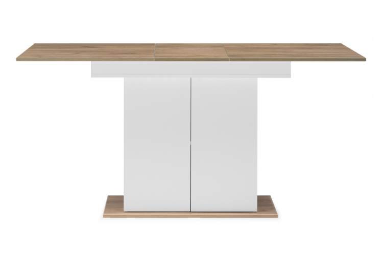 Стол деревянный Carla белый / крафт золотой-7