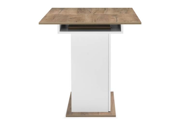 Стол деревянный Carla белый / крафт золотой-11