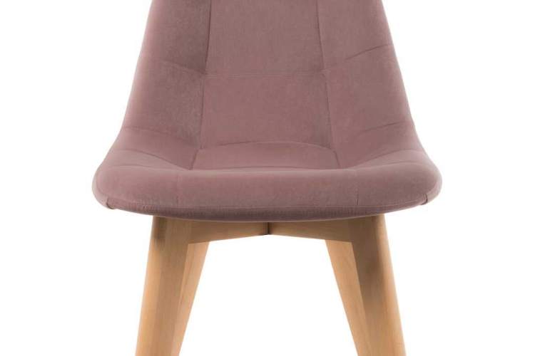 Стул деревянный Filip light purple / wood-4