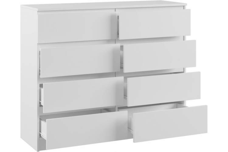 Комод Мадера 1200.8 лдсп белый-7