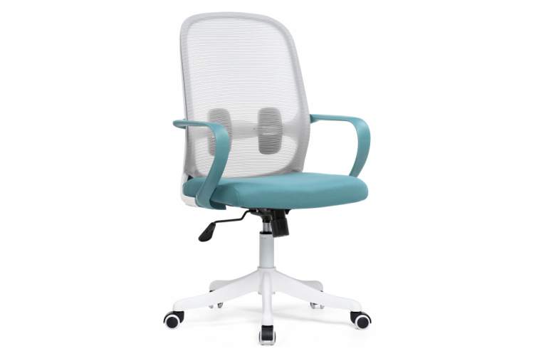 Компьютерное кресло Bust gray / blue / white