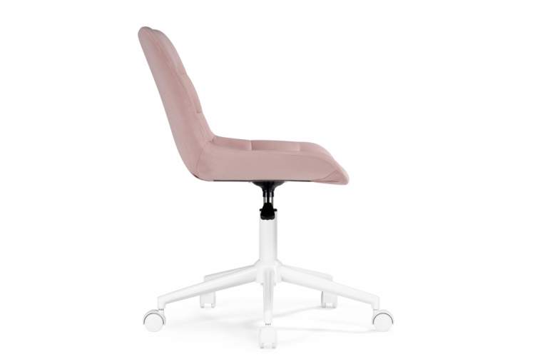 Офисное кресло Честер розовый / белый-3
