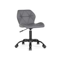 Офисное кресло Вальд экокожа серое