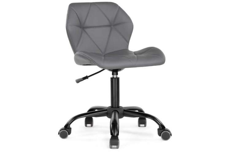 Офисное кресло Вальд экокожа серое