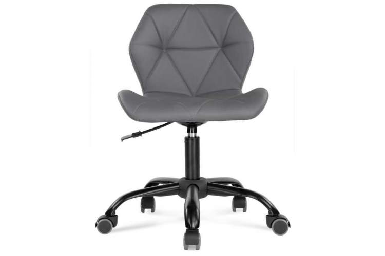 Офисное кресло Вальд экокожа серое-1