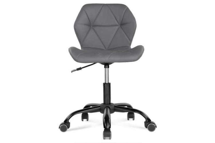Офисное кресло Вальд экокожа серое-2