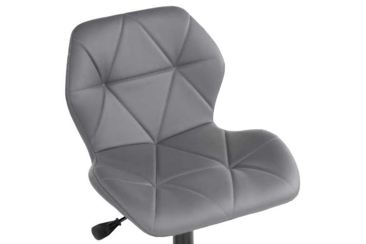 Офисное кресло Вальд экокожа серое-6