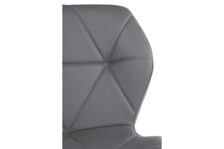 Офисное кресло Вальд экокожа серое-7
