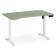Компьютерный стол Маркос 140х80 зеленый / белый