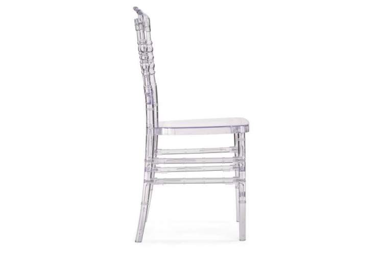 Chiavari 1 clear white Пластиковый стул-2