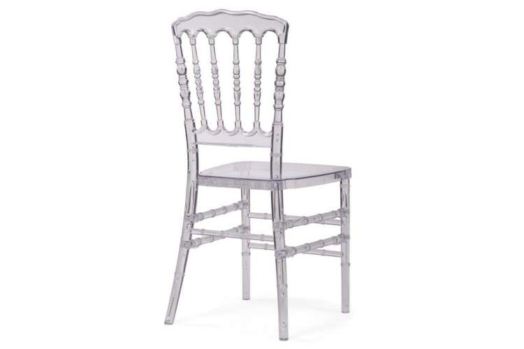 Chiavari 1 clear white Пластиковый стул-3