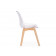 Vart clear / wood Пластиковый стул