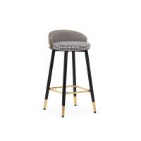Барный стул Барный стул Kardial gray / black Барный стул Барный стул Kardial gray / black