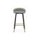 Барный стул Kardial gray / black