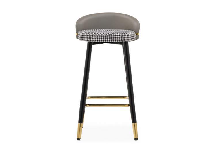 Барный стул Kardial gray / black-2