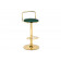 Lusia green / gold Барный стул