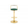 Lusia green / gold Барный стул