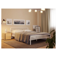 Кровать Рейк 140х200 белая