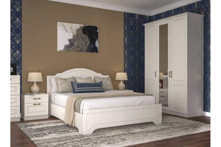 Шкаф Ливерпуль белый / ясень ваниль-4