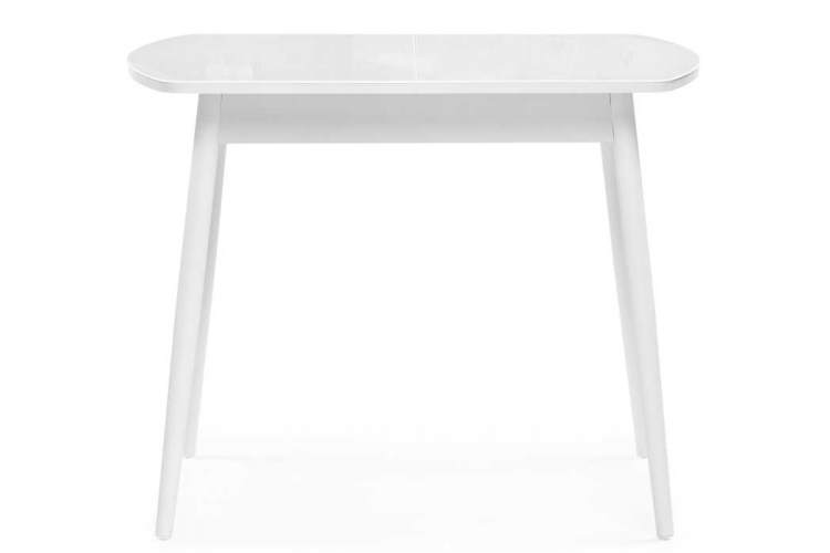 Стол стеклянный Калверт белый-1