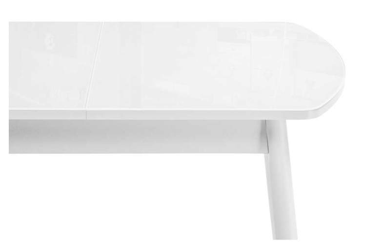 Стол стеклянный Калверт белый-6