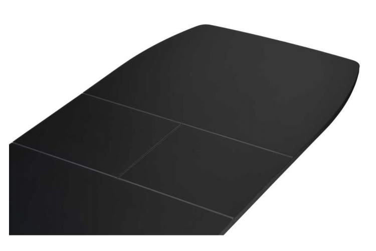 Стол стеклянный Тамаса 120(150)х70х76 черный-4