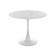 Стол стеклянный Tulip 90 super white glass