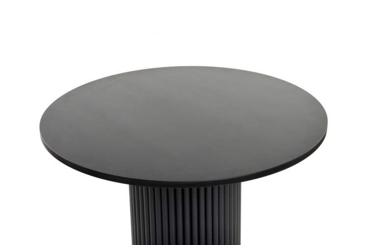 Стол деревянный Барел 100 черный / черный-7