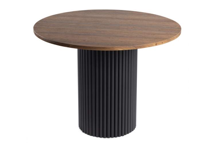 Стол деревянный Барел 110 орех кантри / черный-8