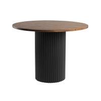 Стол деревянный Барел 110 орех кантри / черный