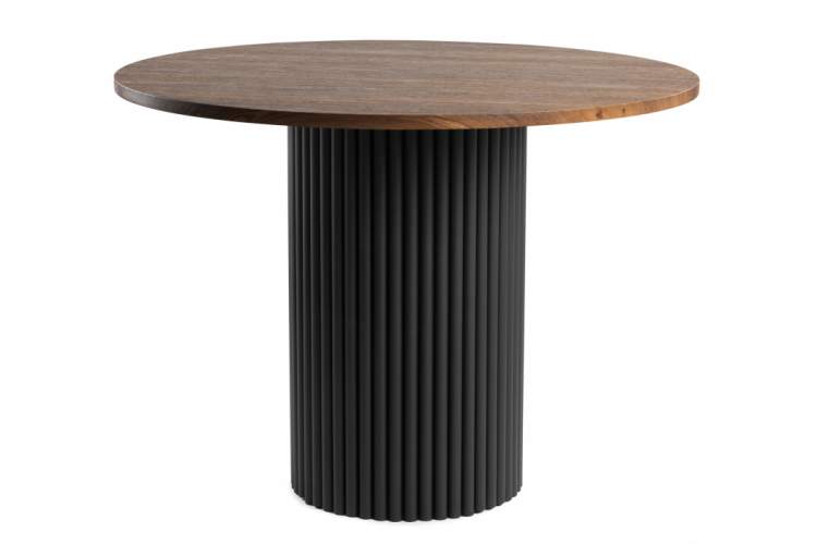 Стол деревянный Барел 110 орех кантри / черный