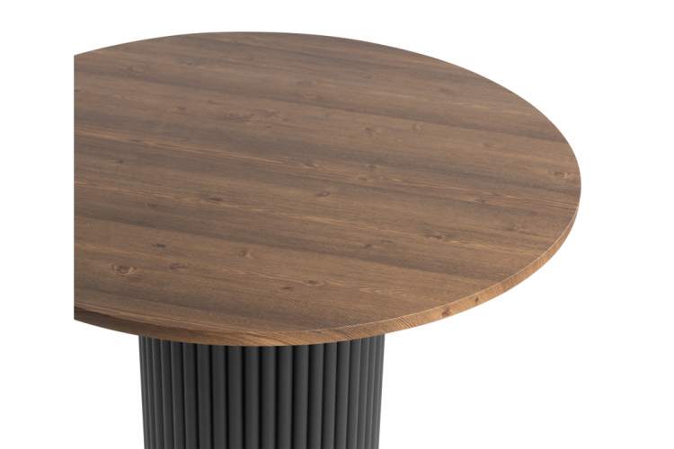 Стол деревянный Барел 110 орех кантри / черный-9