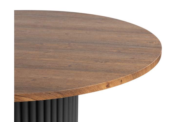 Стол деревянный Барел 110 орех кантри / черный-10