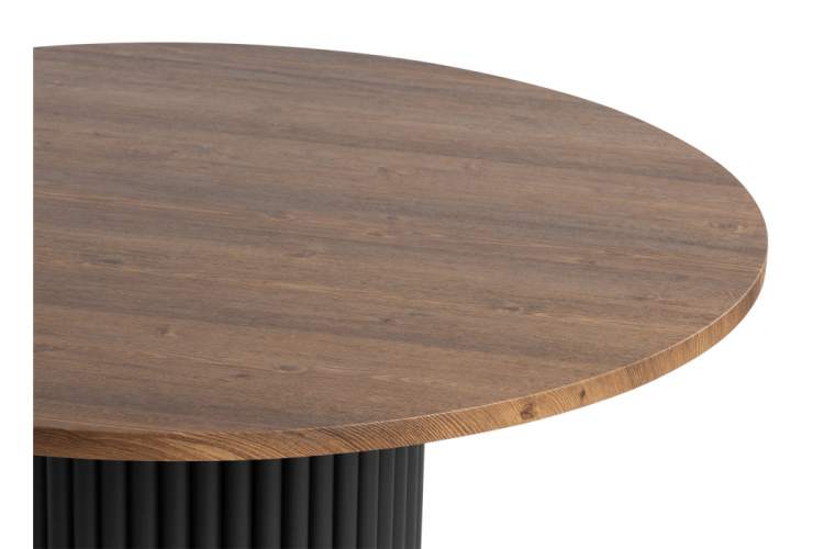 Стол деревянный Барел 110 орех кантри / черный-11