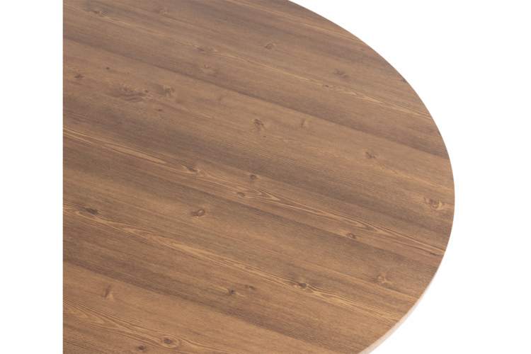 Стол деревянный Барел 110 орех кантри / черный-12