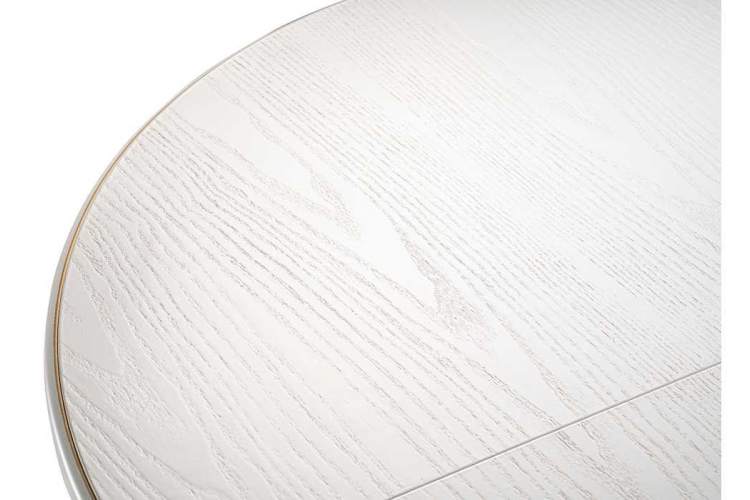 Стол деревянный Брейзер молочный / золото-8