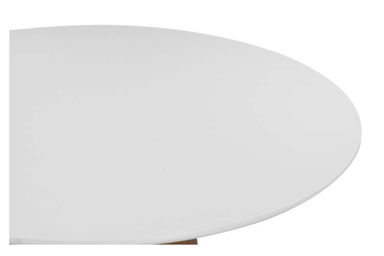 Стол деревянный Huge 120х75 white / brown-3