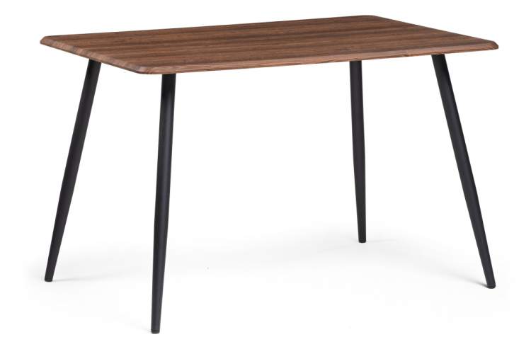 Стол деревянный Кангас 120х80х77 орех кантри / черный