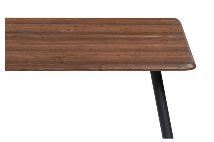 Стол деревянный Кангас 120х80х77 орех кантри / черный-4