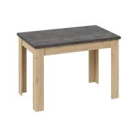 Стол деревянный Промо Тип 4 дуб крафт золотой / ателье темное