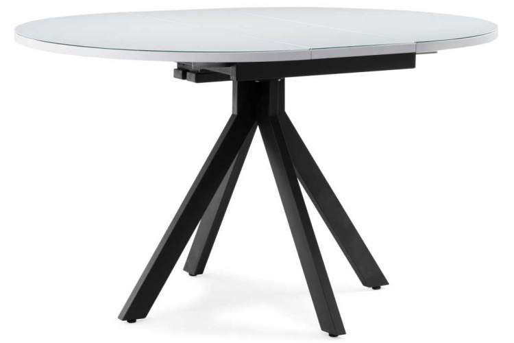 Стол стеклянный Бетина черный / белый-1