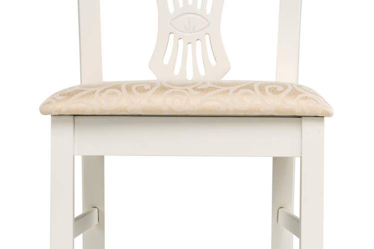 Стул деревянный Arfa butter white-4