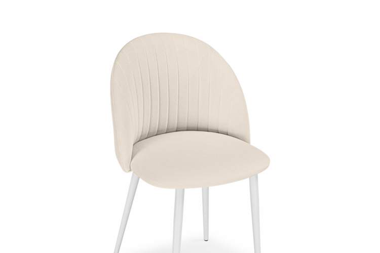 Стул на металлокаркасе Дарлин marseille 2 / белый-4