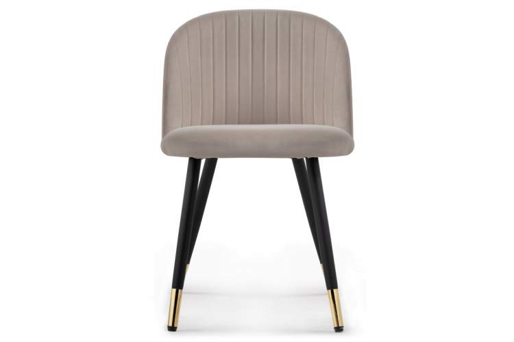 Стул на металлокаркасе Gabi latte / black / gold-2