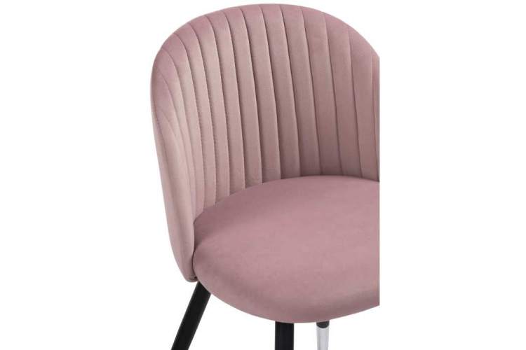 Gabi light purple / black Стул на металлокаркасе-4