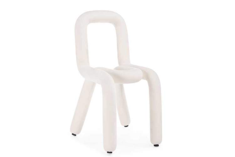 Garden white Стул на металлокаркасе