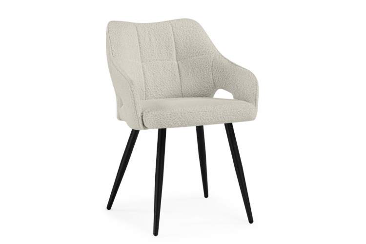 Стул на металлокаркасе Hera beige / black