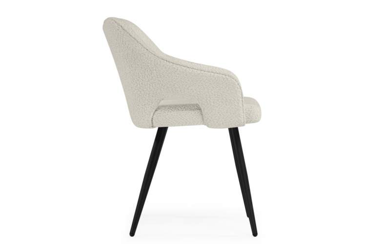 Стул на металлокаркасе Hera beige / black-3